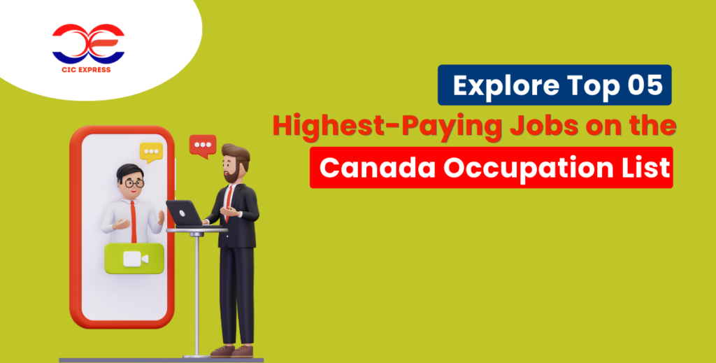 Explore Top Highest Paying Occupations In Canada