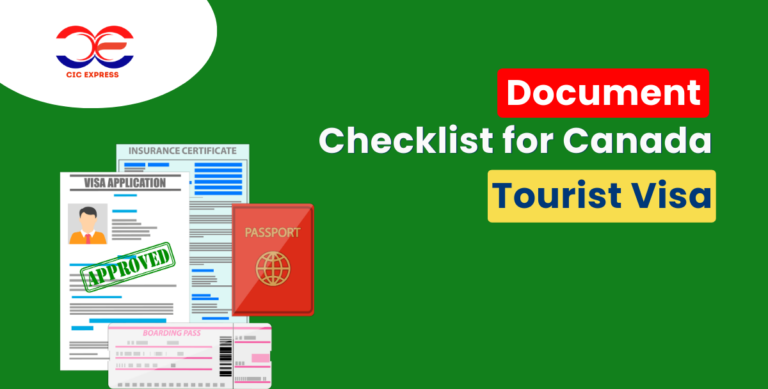 Document Checklist for Canada Tourist Visa