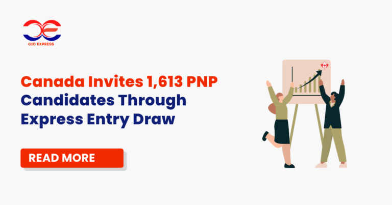 Canada Invites More Than 1000 PNP Candidates Through Express Entry Draw 